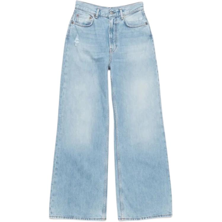 Женские штаны Acne Acne Studios FW22 2022F (светло-синие)