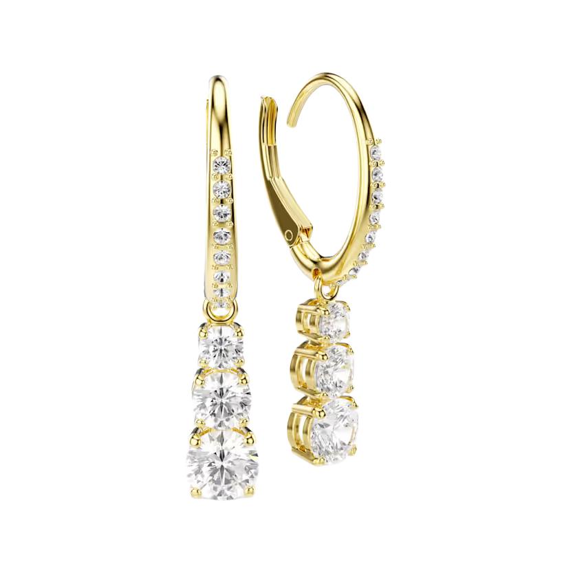 Женские серьги Swarovski Stilla Attract (белые)