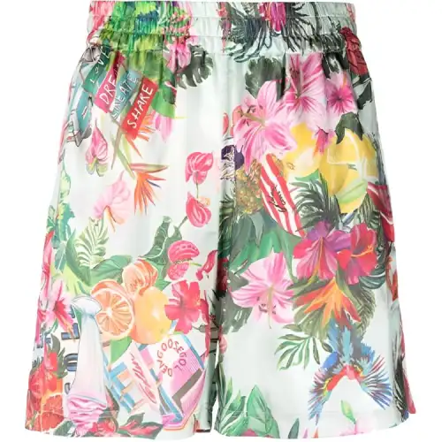 【Previous Season】tropical-print shorts