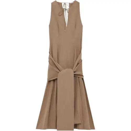 LOEWE Sleeveless Wrap Dress