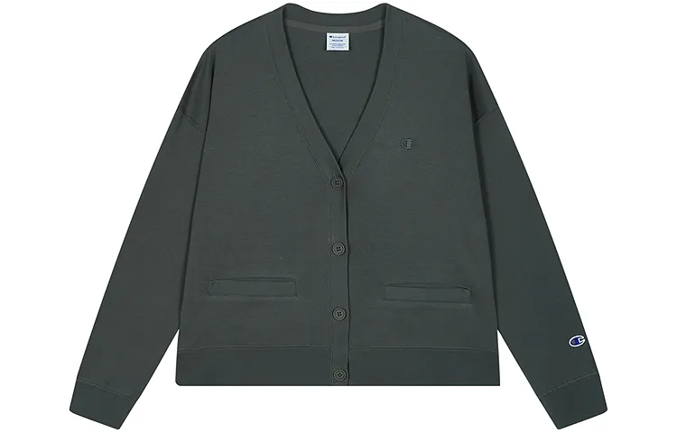 Champion Sweatshirts Women's V-neck Moderate Cardigan