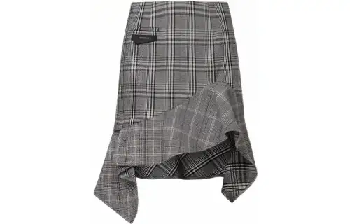 EVISU Casual Short Skirts Women's Gray