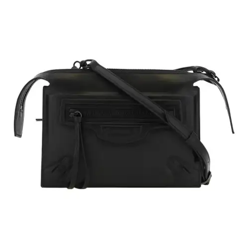 Balenciaga Neo Classic Calfskin Crossbody Bag, Shoulder Bag Women's Black