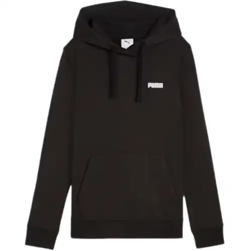 PUMA Sweatshirts Women's Black Hooded Moderate