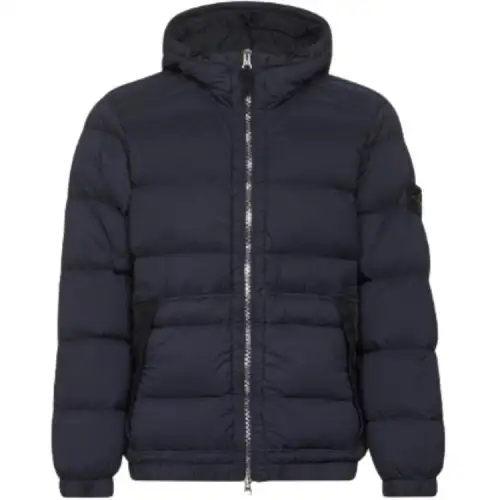 Stone Island padded double-slider zip jacket