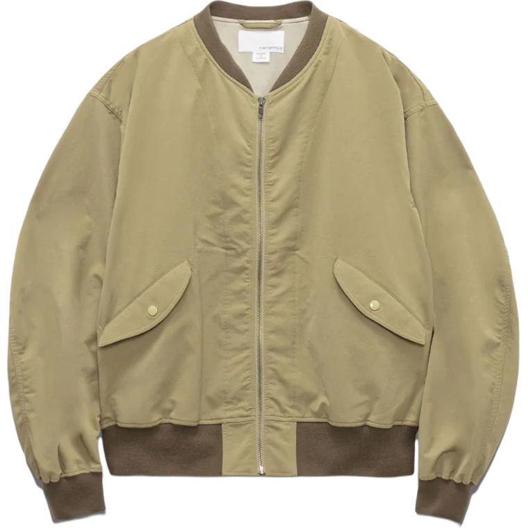 Куртка nanamica nanamica FW25 ALPHADRY Field Jacket (серо-коричневая)
