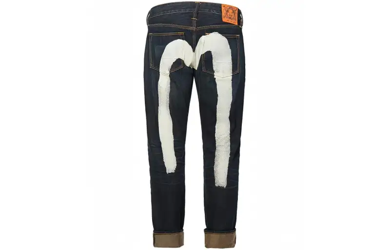 EVISU Jeans Men's Moderate Tapered Pants