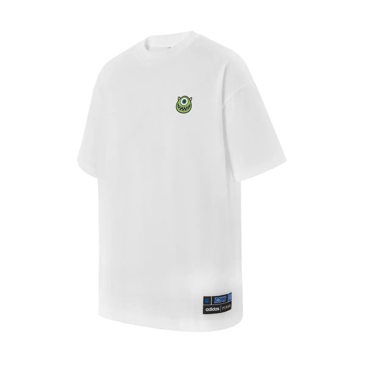 Adidas T-Shirts Unisex White Crew Neck Moderate