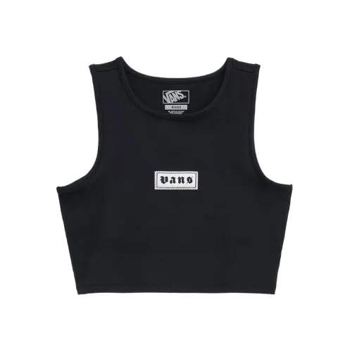 Vans Tank Tops Women's Black Other