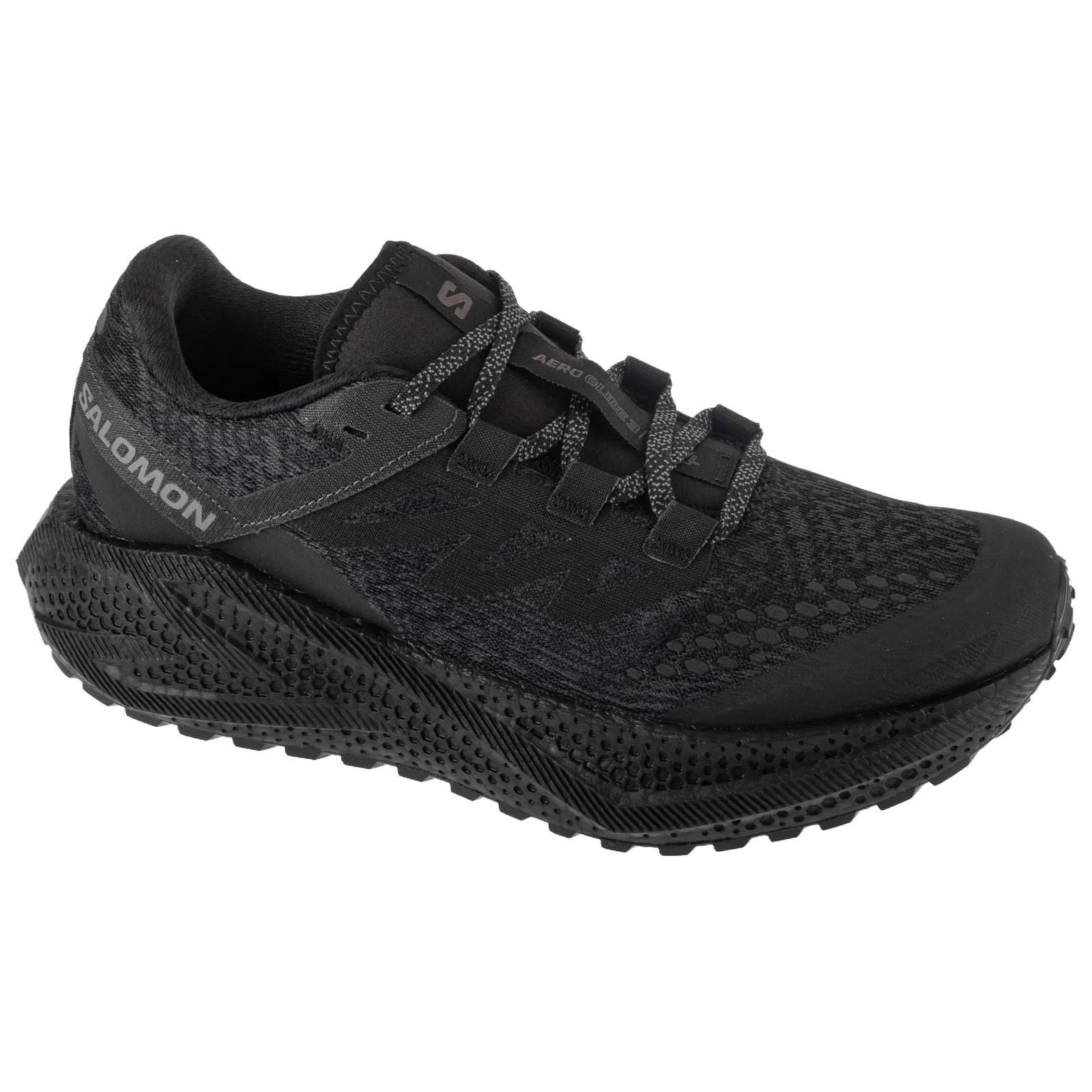 SALOMON AERO GLIDE 3 Low top Sprint Running Shoes Men’s Black