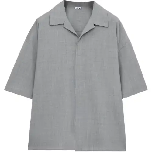 LOEWE Collared Short Sleeve Shirt