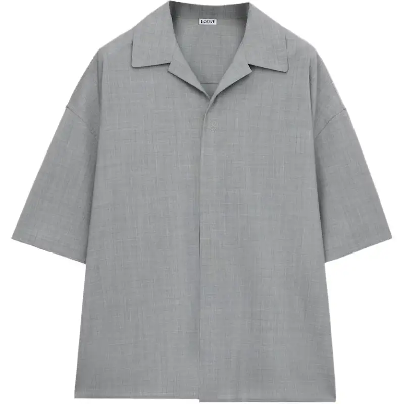 LOEWE Collared Short Sleeve Shirt