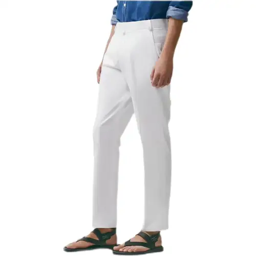 HERMES Casual Pants Men's White