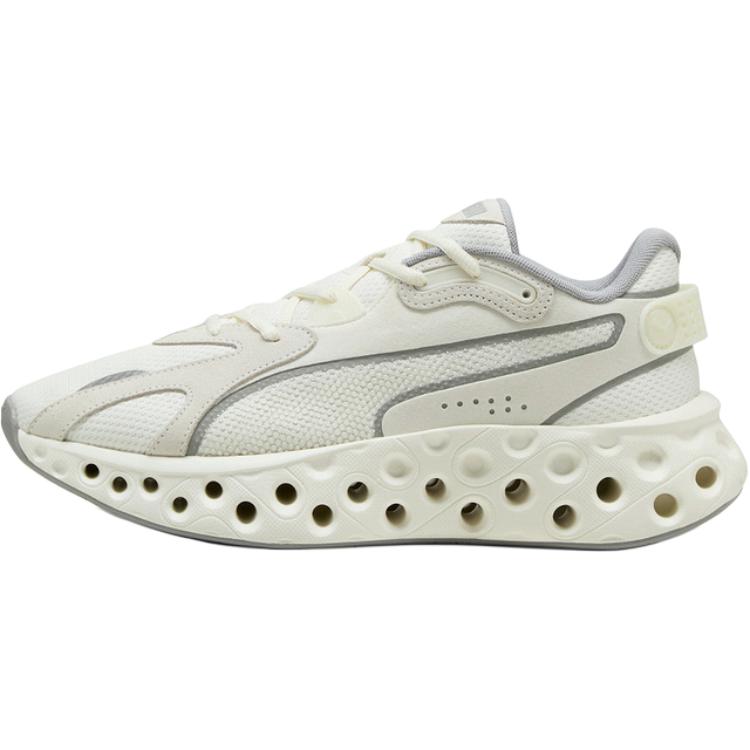 PUMA SOFTRIDE Frequence Classic And Versatile Breathable Low top Casual Running Shoes Unisex White