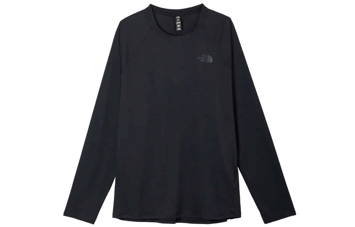THE NORTH FACE T-Shirts Men's Black Crew Neck Moderate Straight Fit