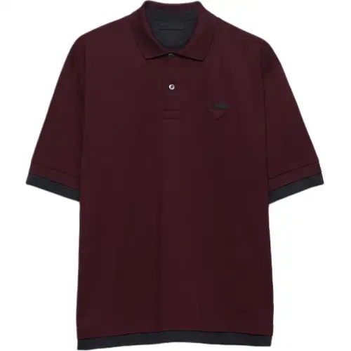 Prada Short-Sleeved Polo Shirt