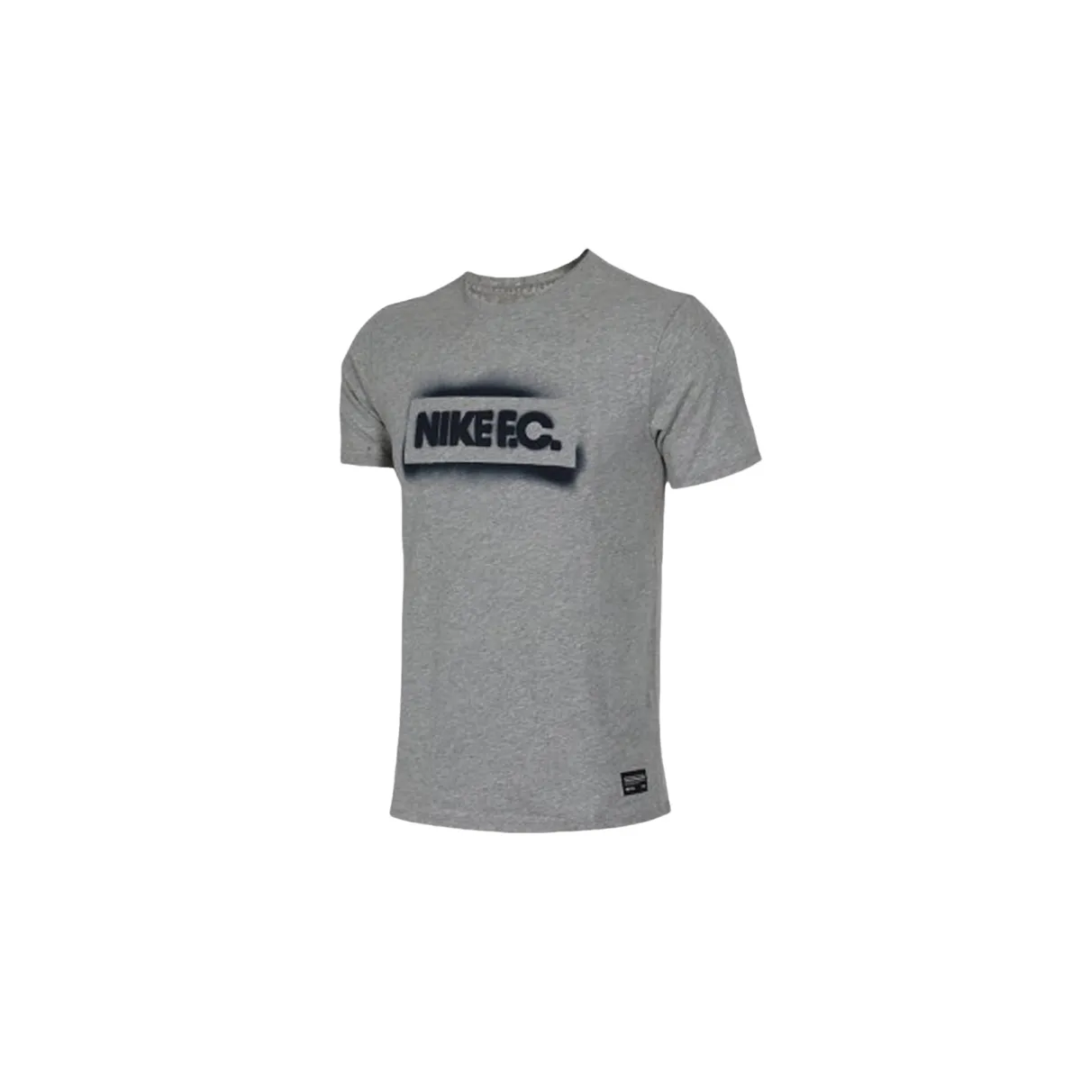 Nike T-Shirts Men's Gray Crew Neck Moderate