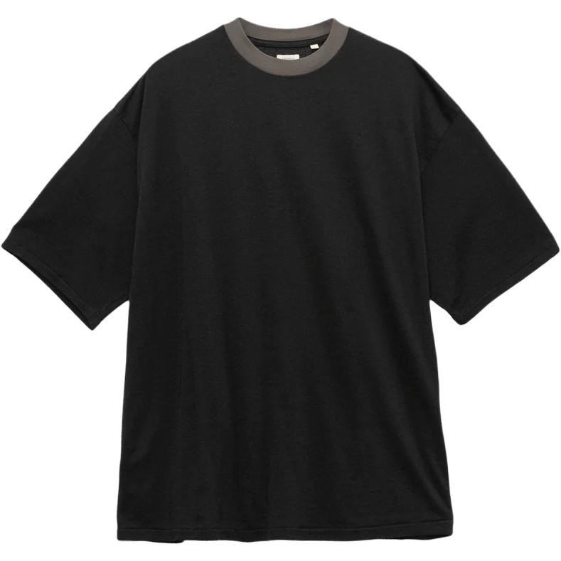 Мужская футболка nanamica nanamica FW25 Rayon Cotton Tee T (черная)