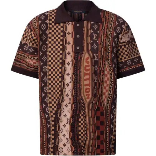 LOUIS VUITTON Short Sleeved Polo Shirt