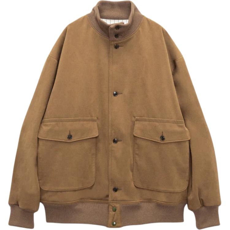 Куртка nanamica nanamica FW25 Insulation Crew Jacket (бежевая)