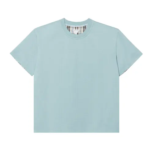 Bottega Veneta Double Layer Checked T-Shirt