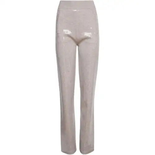 Burberry Sequin High-Waist Trousers