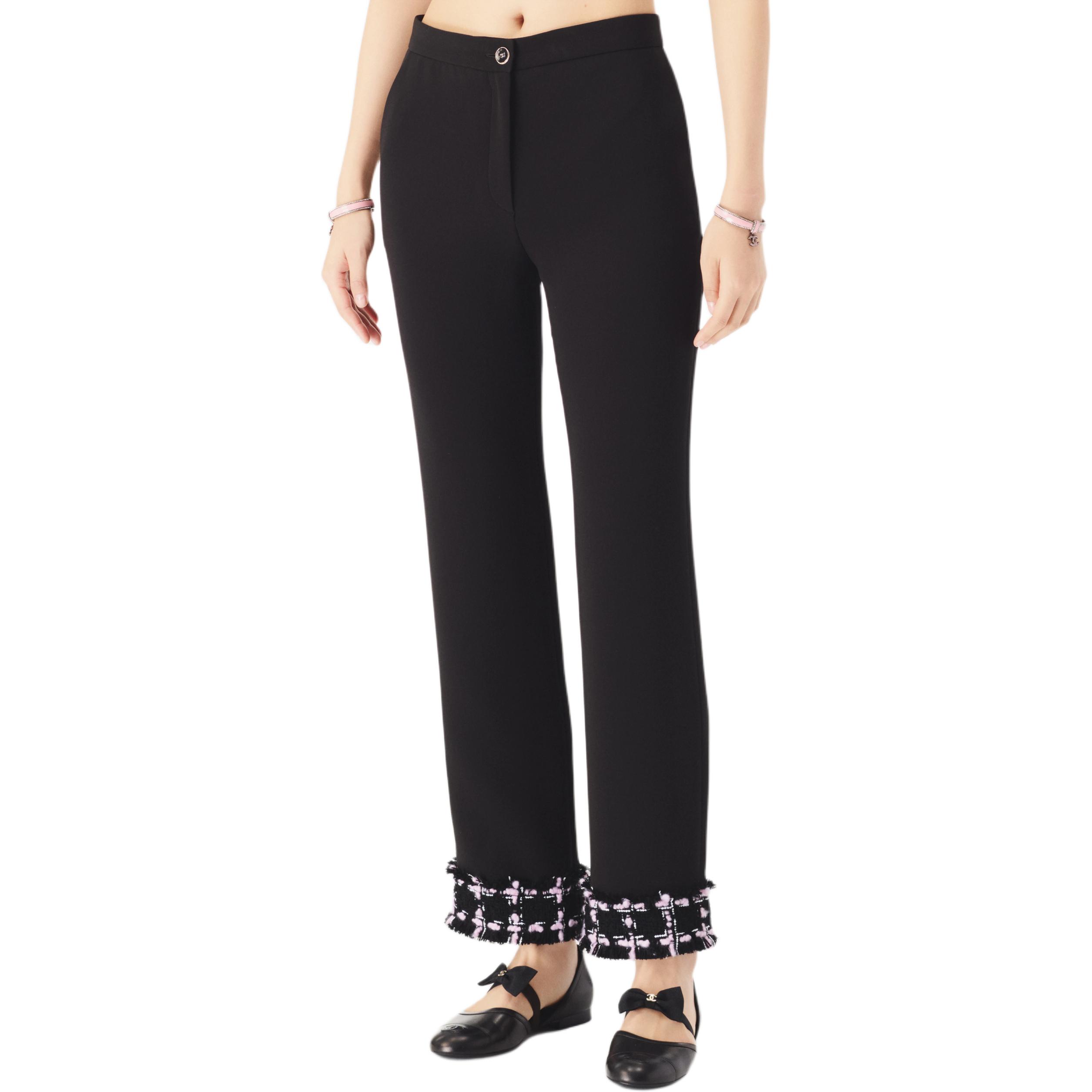CHANEL 25B Fall Winter Preview Collection Casual Pants Women's