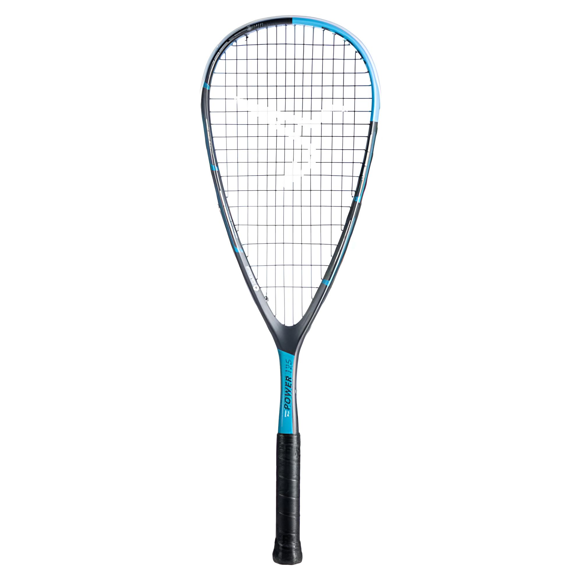 Decathlon DECATHLON grip squash racket for younger players, carbon fiber, unisex