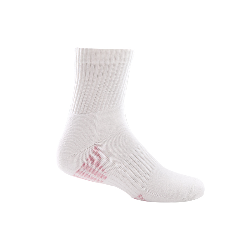 YONEX Crew Socks Women’s 1 Pack/2 Pack/3 Pack White/White/White Black