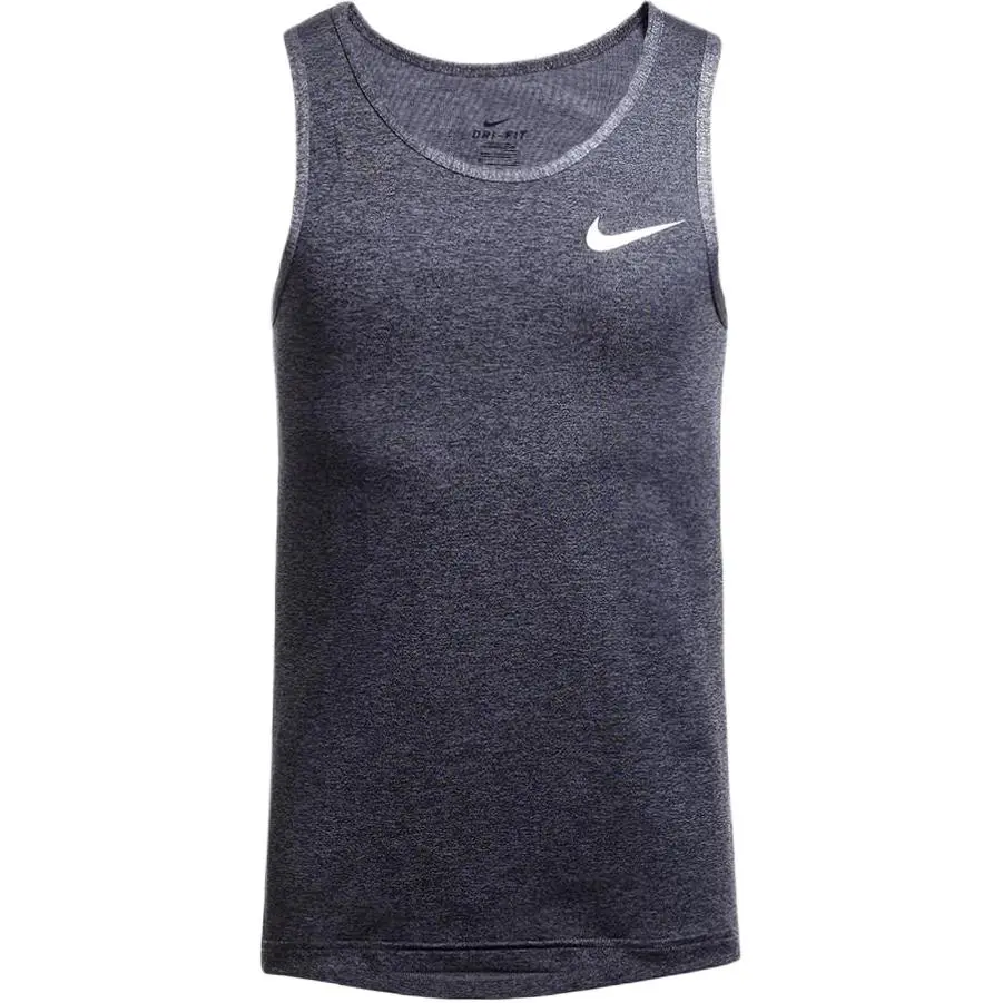Nike Tank Tops Men's Gray Crew Neck Moderate Other