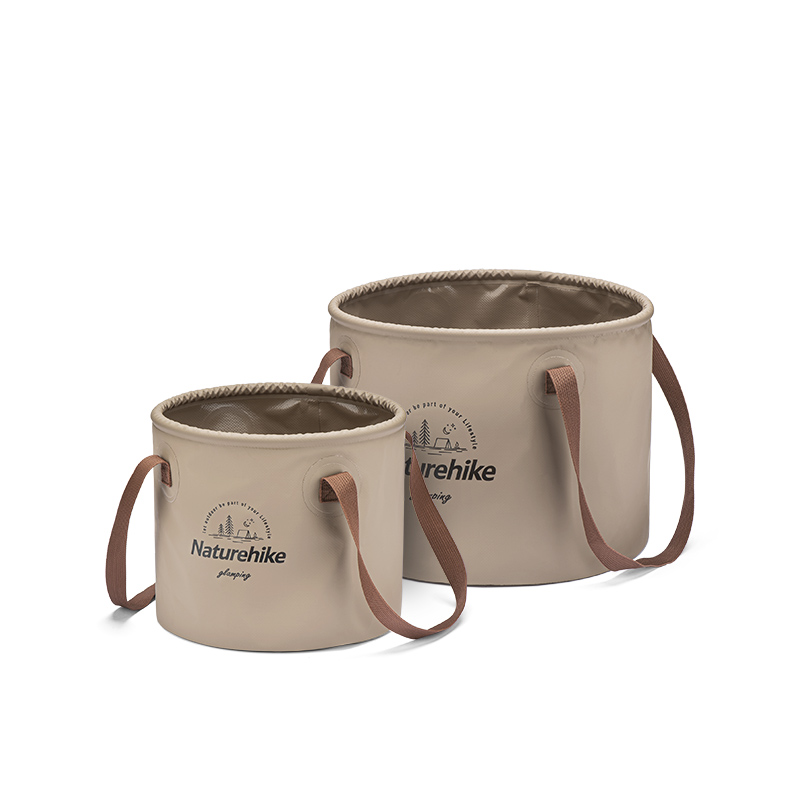 NATUREHIKE Outdoor Water Equipment Bucket 10L 20L PVC Polypropylene