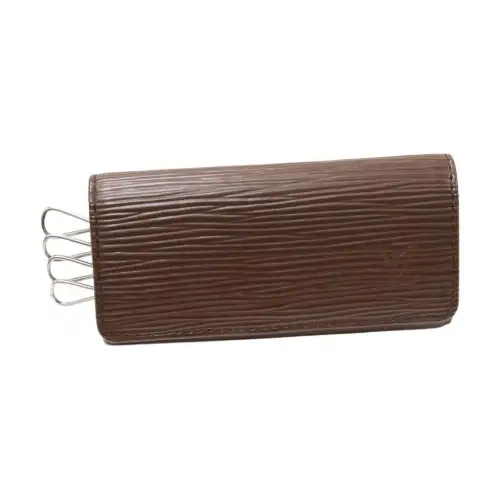 LOUIS VUITTON Epi Leather Wallet Women's Brown