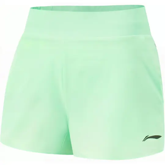 Li Ning Running Collection Sports Shorts Women's Cooling Green