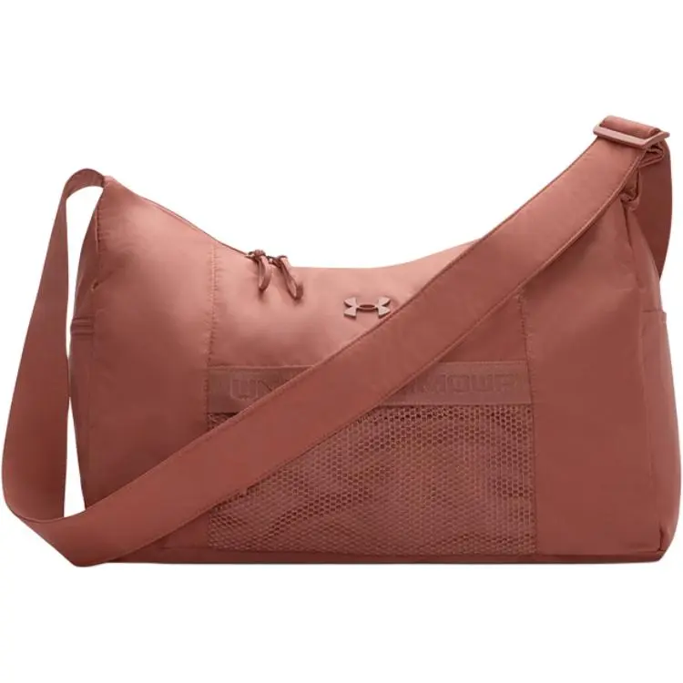 Under Armour 20.5L Polyamide Crossbody One Shoulder Travel Bag Women's Orange Red