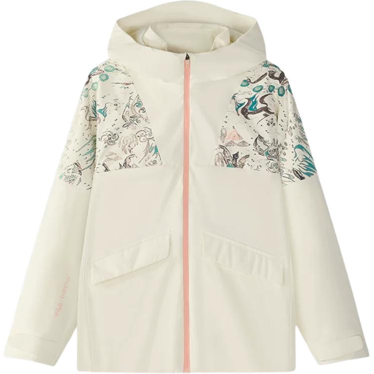 Куртка Fila Kids x Dunhuang (белая)