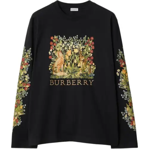 Burberry Forest print Long sleeve T shirt