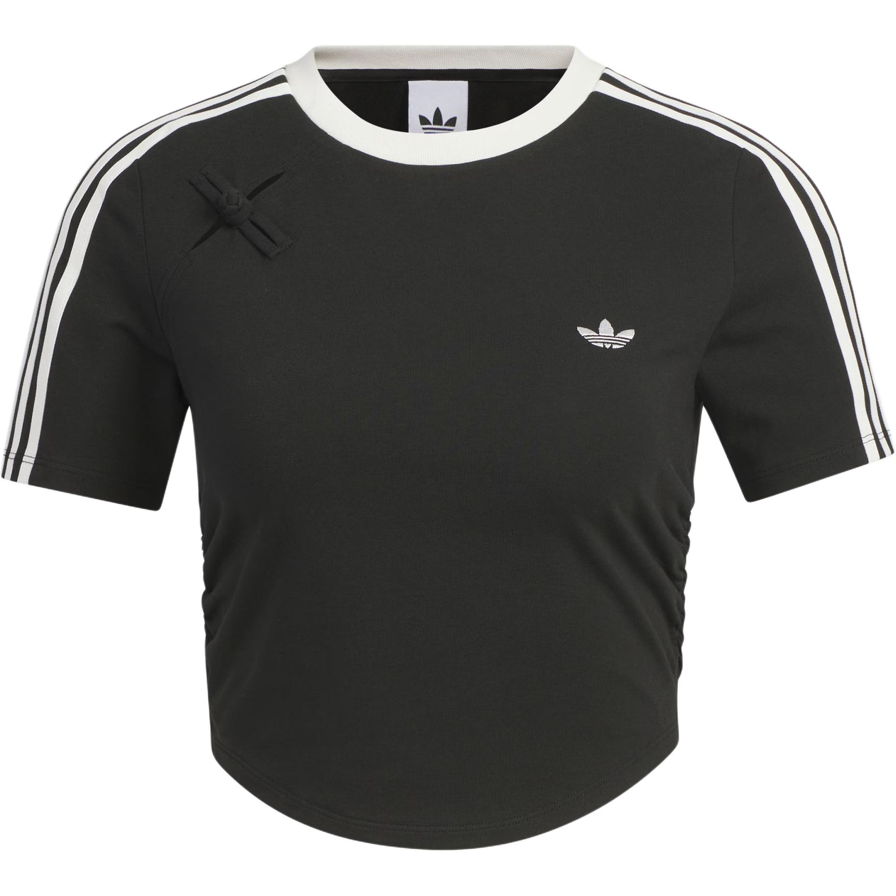 Женская футболка adidas originals Qipao T-shirt (черная)