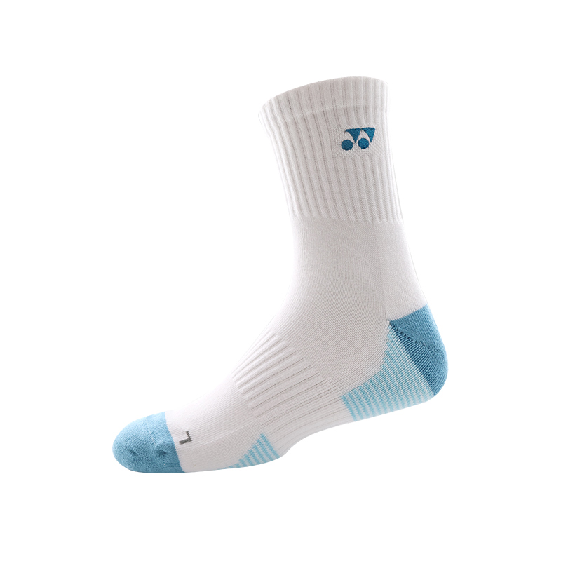 YONEX Crew Socks Men’s 1 Pack/2 Pack/3 Pack White Black/White