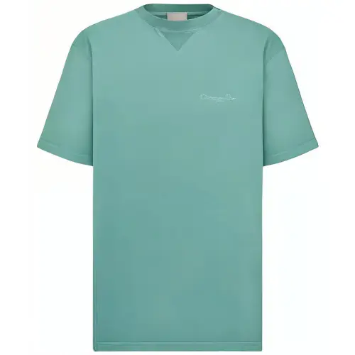 DIOR SS23 T Shirt Men's Sea Green