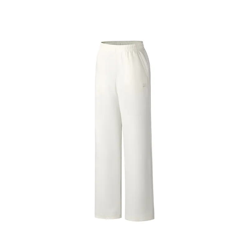 Anta Life Collection Knitted Sweatpants Women's Warm Jade White