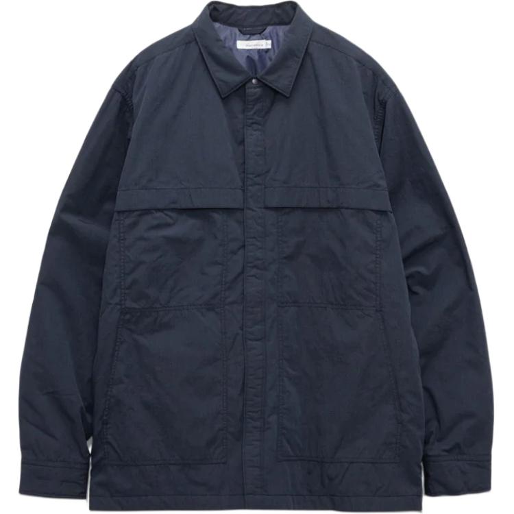 Куртка nanamica nanamica FW25 Insulation Shirt Jacket (черная)