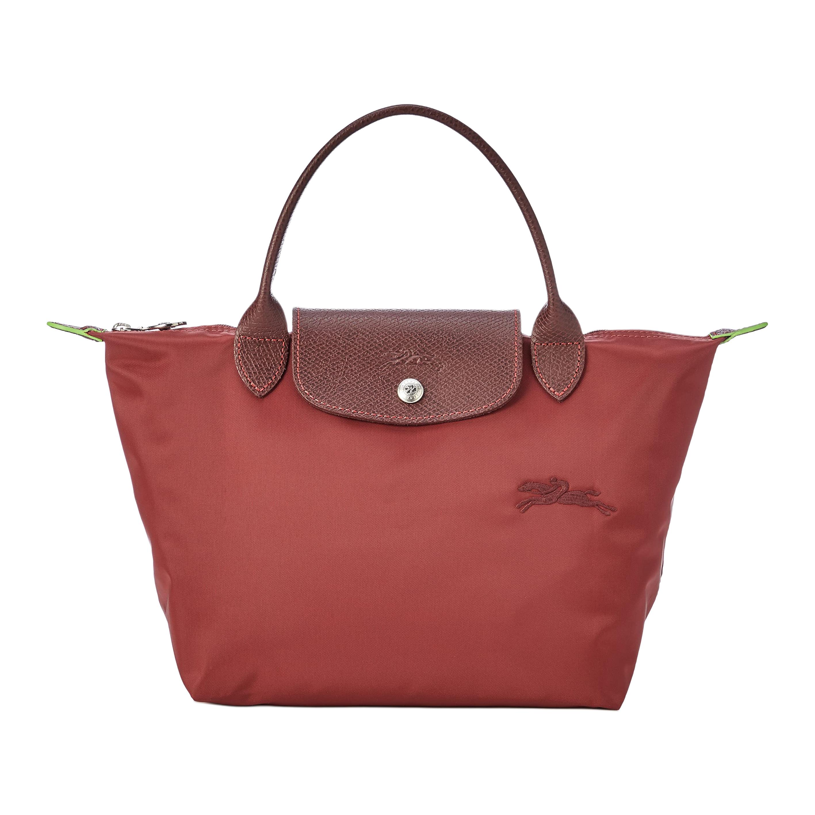 Женская сумка LONGCHAMP Le Pliage Green (бордовая)