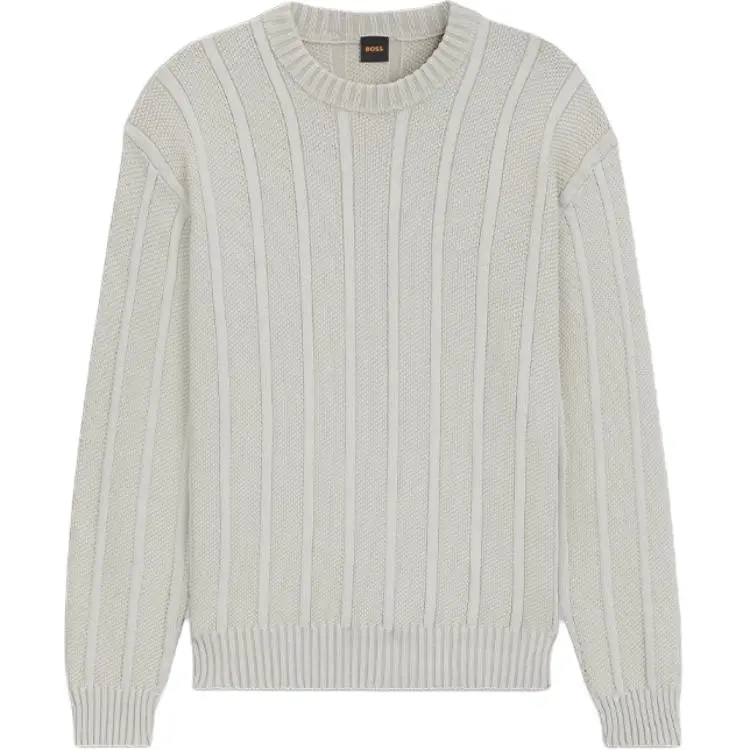 Hugo Boss ribbed crew-neck sweater