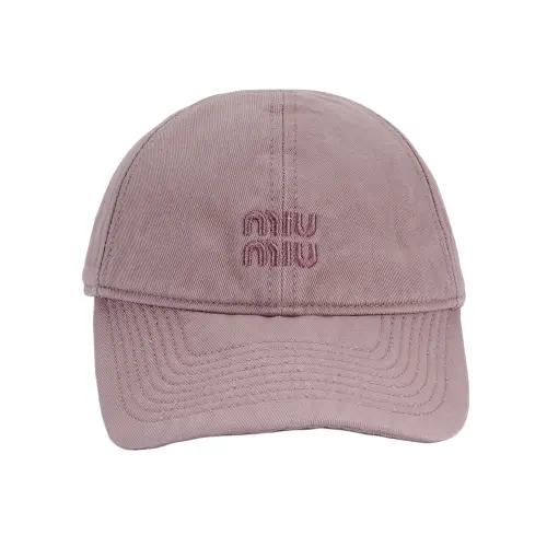 MIU MIU Logo Embroidered Baseball Cap