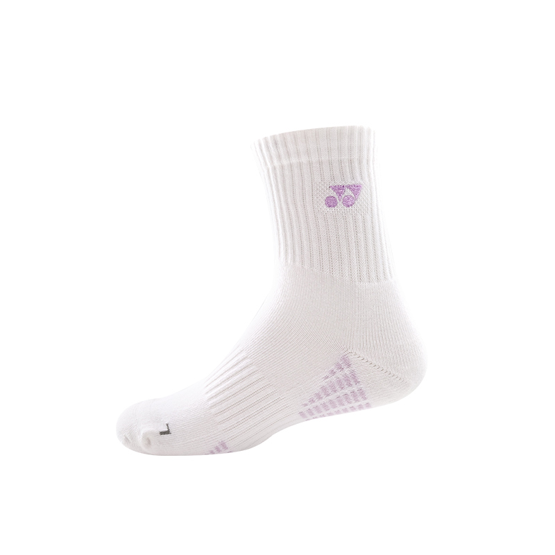YONEX Crew Socks Women’s 1 Pack/2 Pack/3 Pack White/White/White Black
