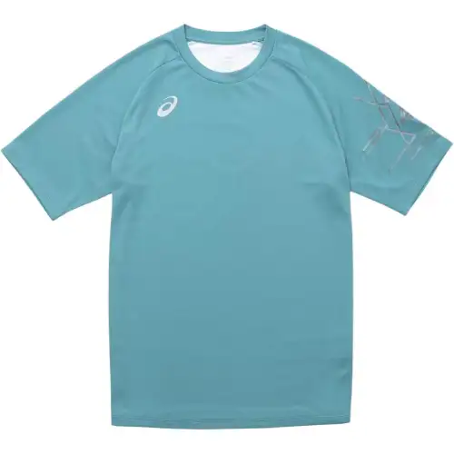 ASICS Volleyball Jerseys Men's Blue Crew Neck Moderate