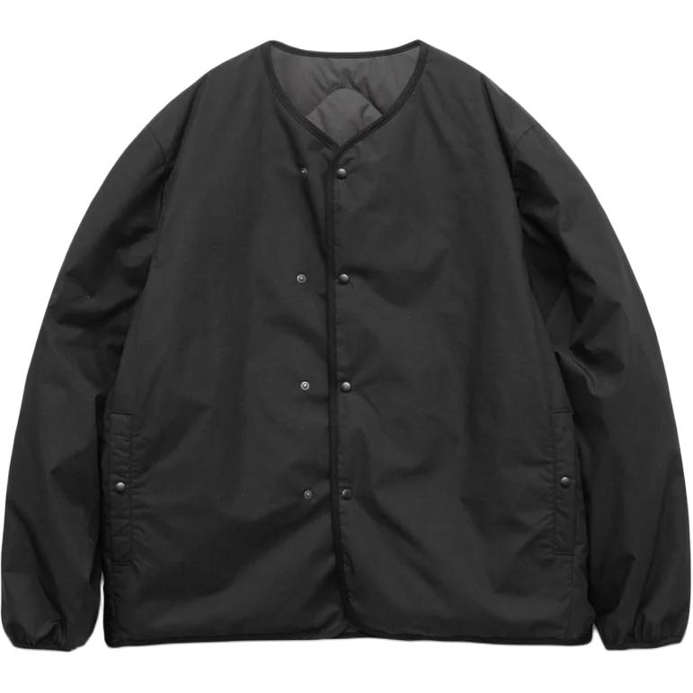 Куртка nanamica nanamica FW25 Reversible Down Cardigan (черная)