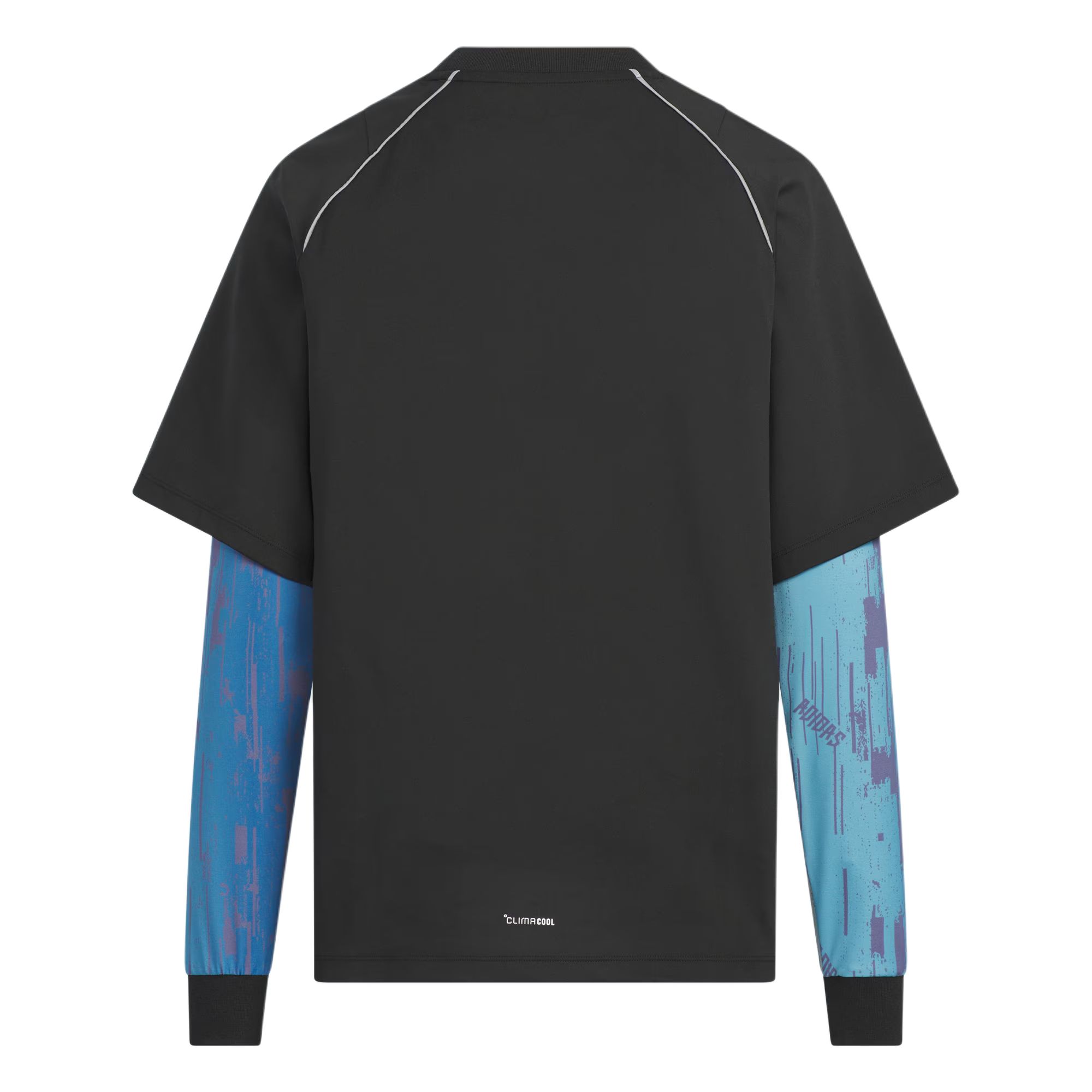 Футболка adidas SportswearT SS25 2-IN-1 LONG-SLEEVE TOP (черная) — фото 2