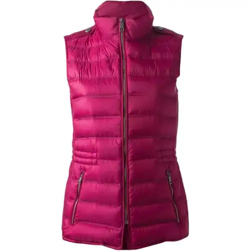 Burberry Vests Women's Red Moderate