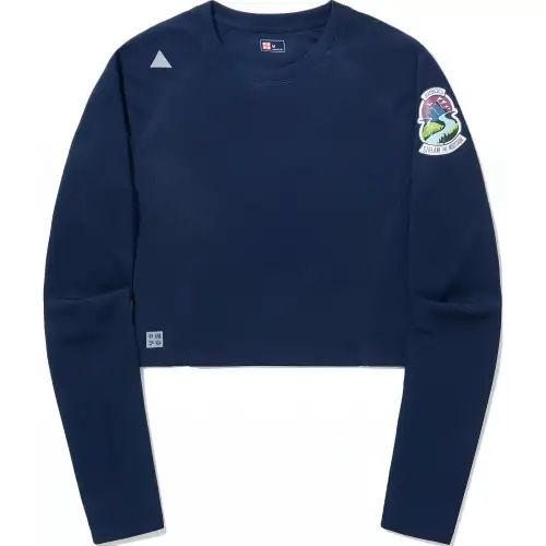 Li Ning T Shirt Women's Marine Blue